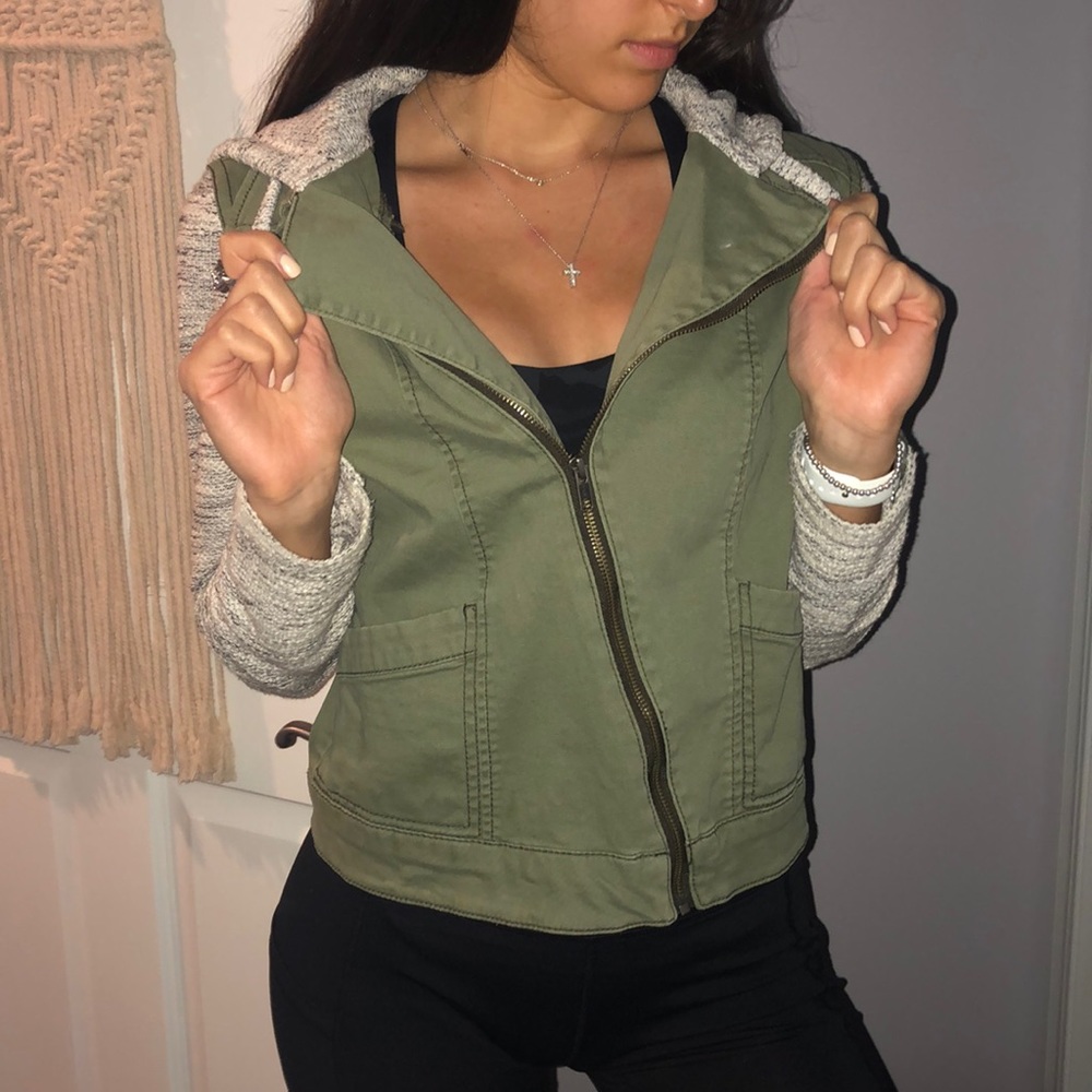 Green and Grey Jacket